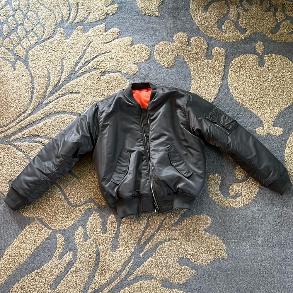 Olive Green Men’s Bomber Jacket